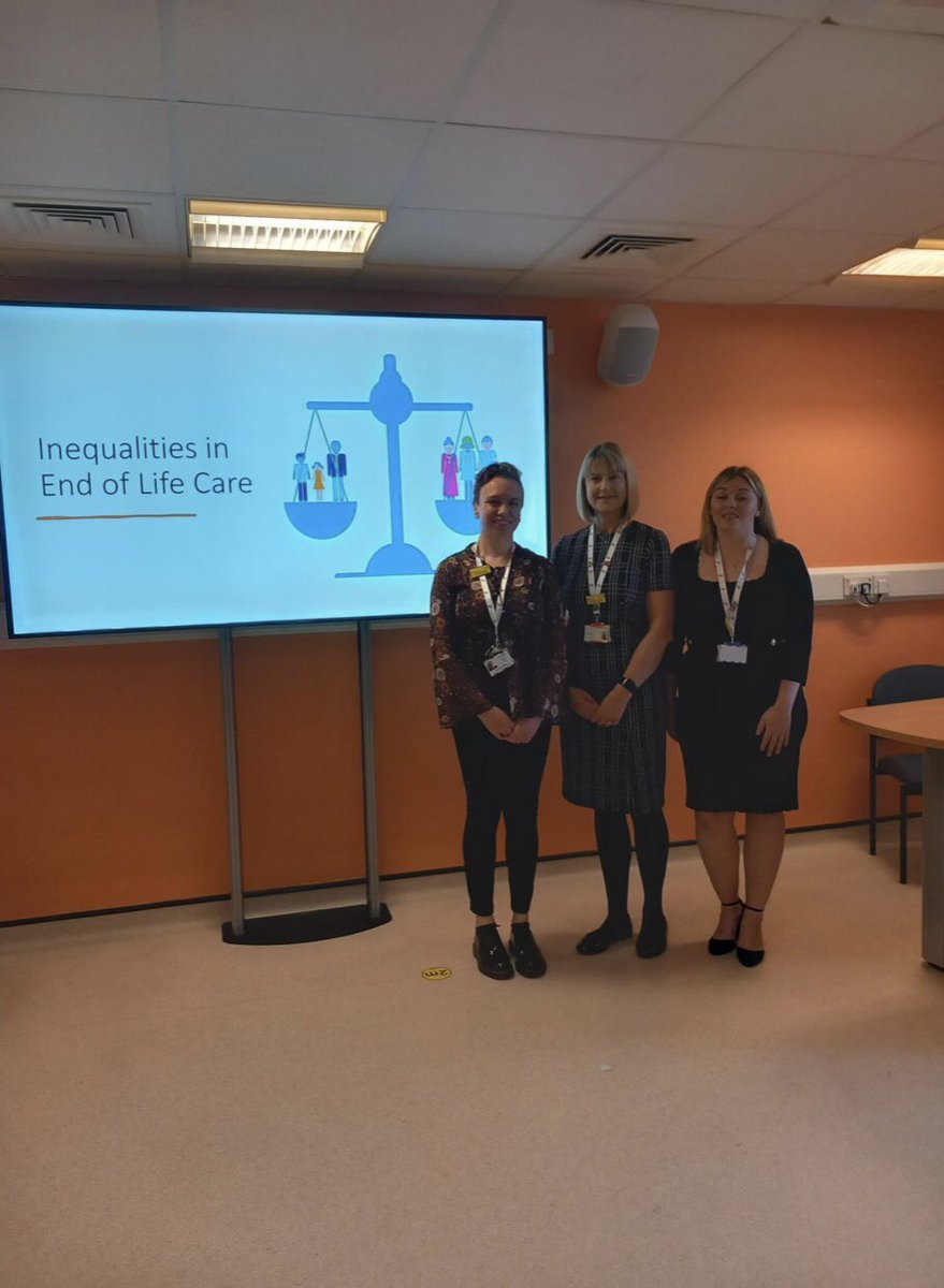 It’s our annual End of Life Care Professionals Study Day. We have lots of interesting speakers and informative topics, exploring the the many inequalities people face in end of life care. @UHDBTrust @UHDBEoLC @lindsey58_smith @JYMoreland @