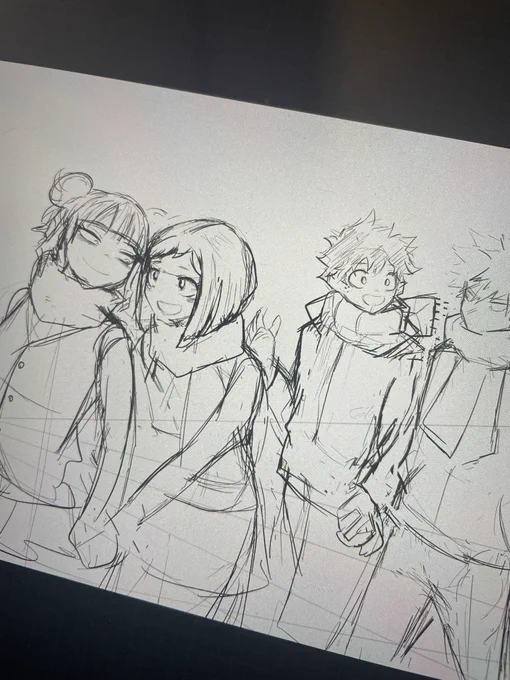Wip ✍️
Sorry for the messy lines I really need to improve my sketches 