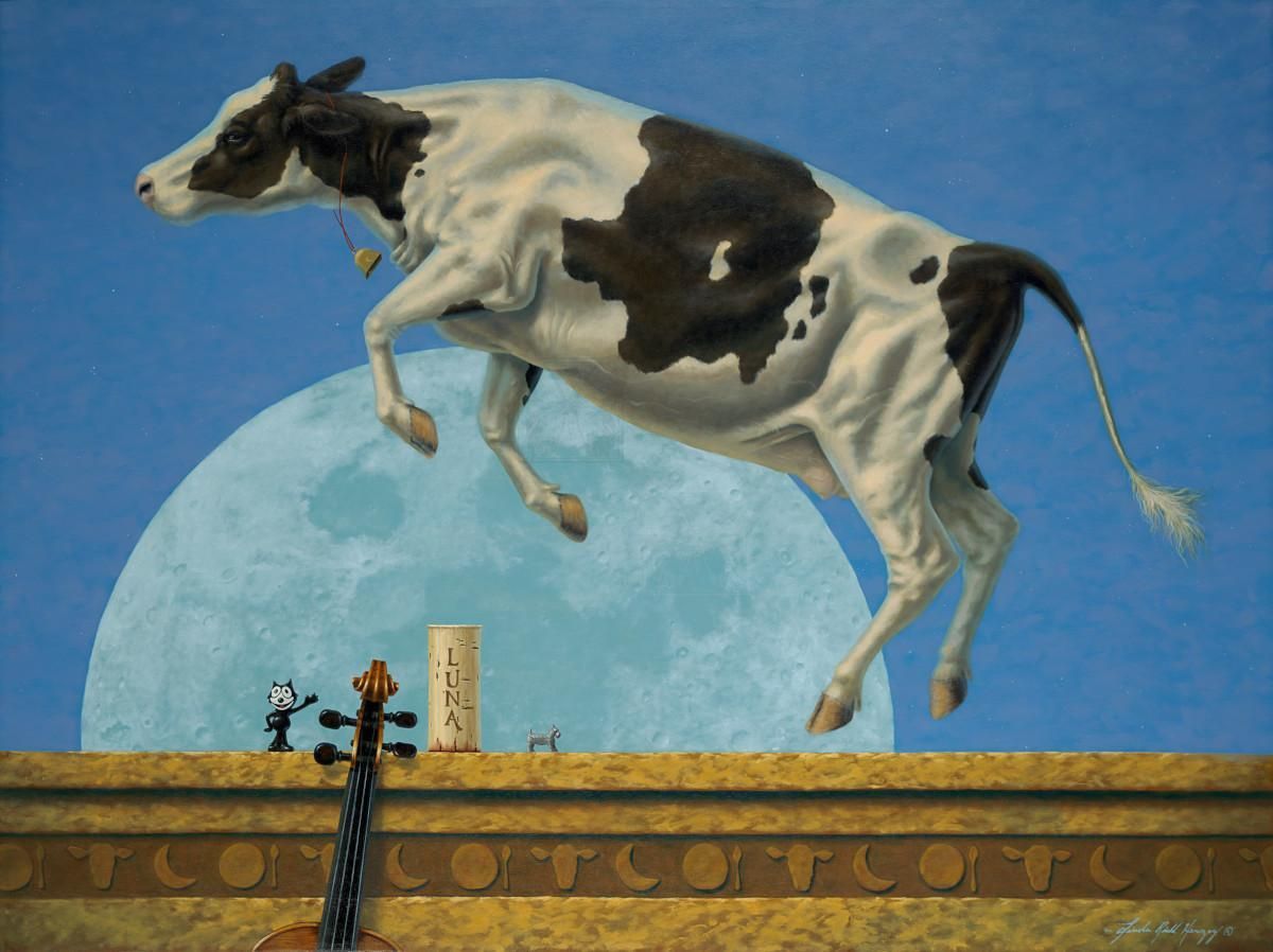 The cow once jumped over The Moon… why? To moo-ltiply her APY of course! This girl ain’t a cow-ard. 🐄 🌑 #Moonedge