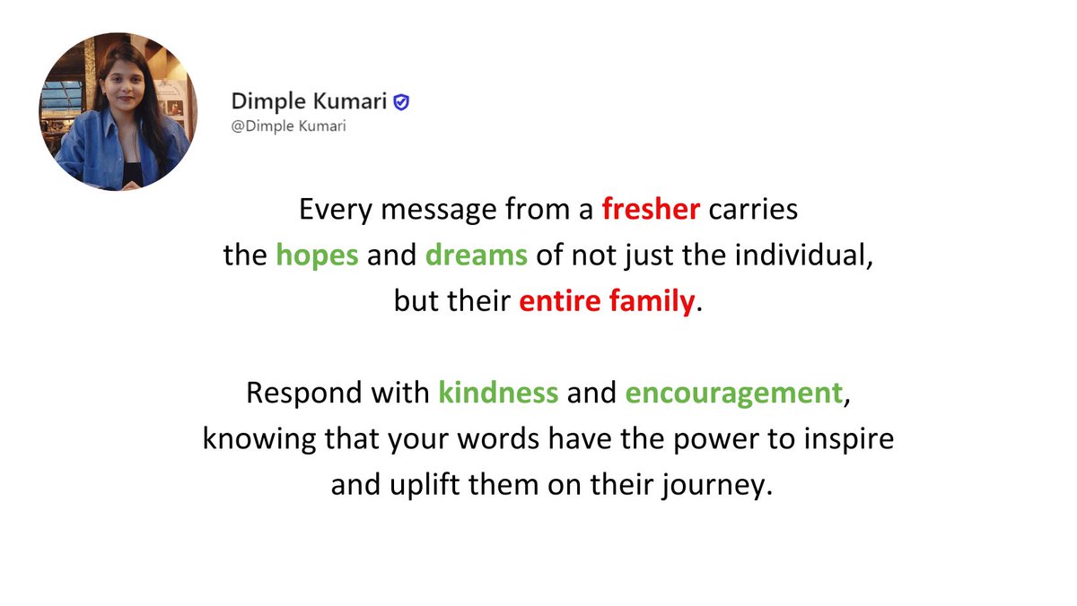 Dimple Kumari tweet media