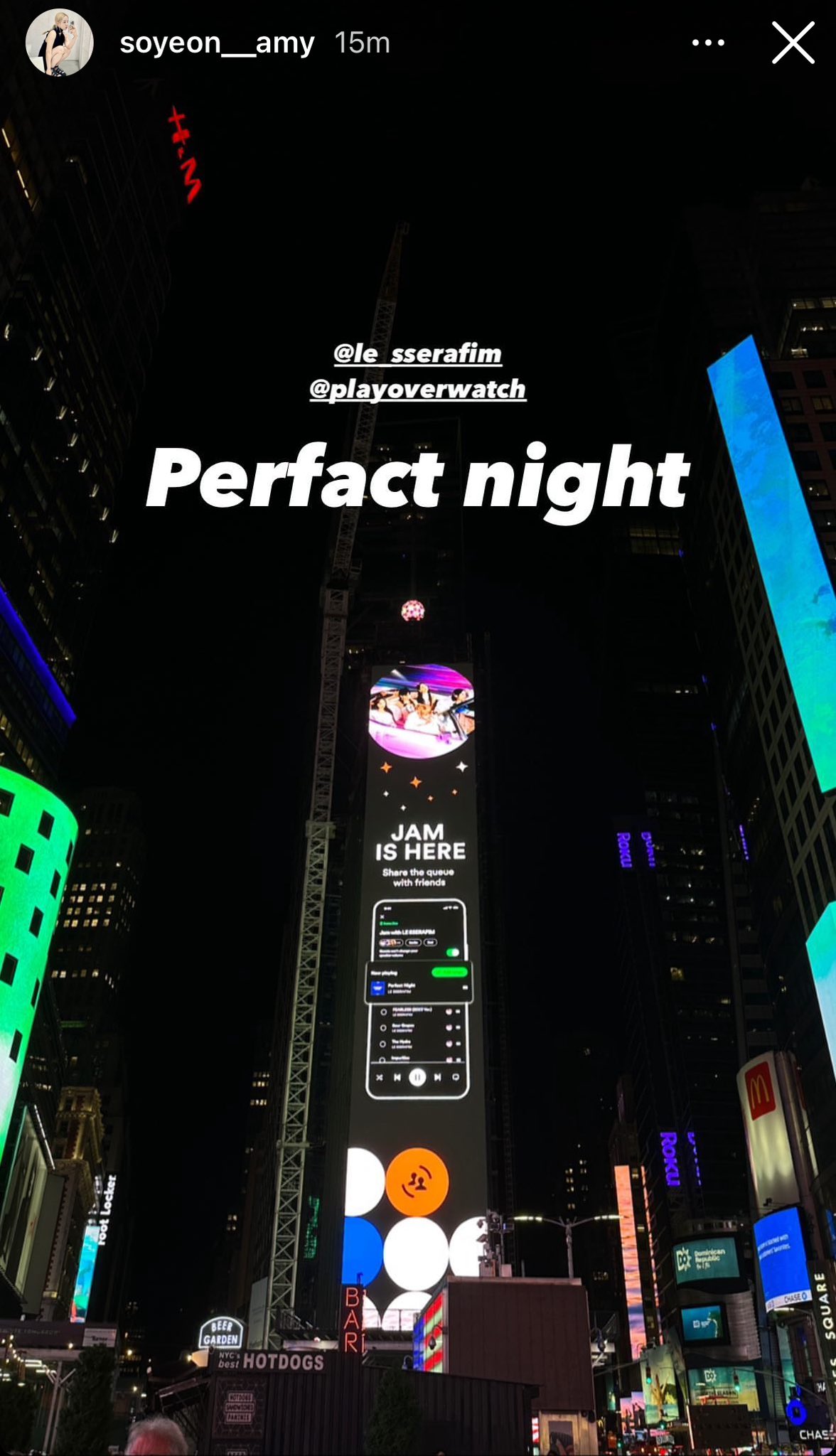 le sserafim news | โ on X: “#LE_SSERAFIM Perfect Night on the