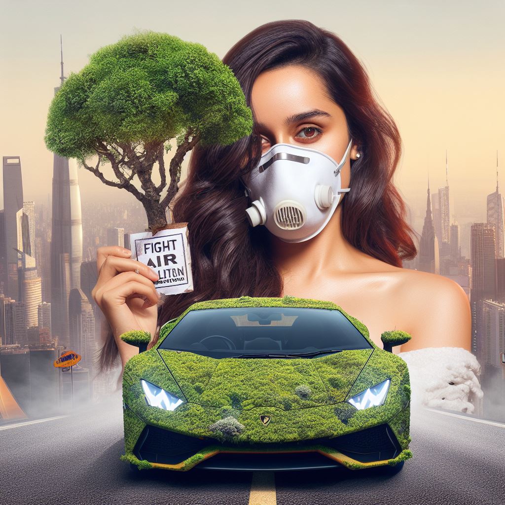 Scrollify's tweet photo. Advocating for the environment is vital, and we appreciate #ShraddhaKapoor commitment to the #SaveArey campaign. However, her recent Lamborghini purchase raises some concerns. Such cars often have lower mileage and can contribute significantly to pollution. https://t.co/CZfv2icuyH