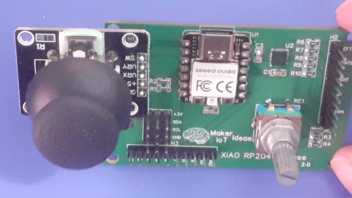 JeanRedelinghu1's tweet photo. Some feedback on the current status of the XIAO RP2040 Joystick Mouse project.
https://t.co/cpxLkdNfKC

#pcbway
#makeriot2020
#xiaorp2040
#diyelectronics https://t.co/wWQeAYQyRh