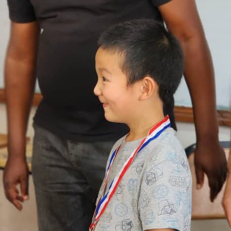 Our youngest Chess player at the tournament that our Academy hosted, finished with 3 out of 7 what a future and only has 5yrs🔥🔥