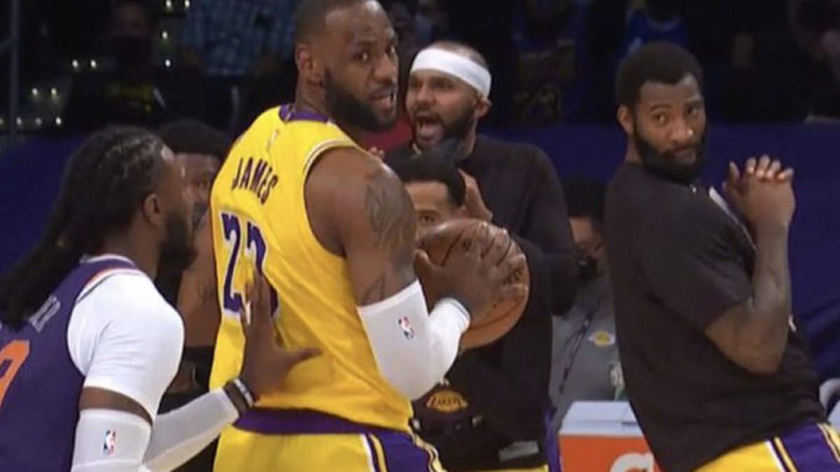 Me in my living room watching Bron work