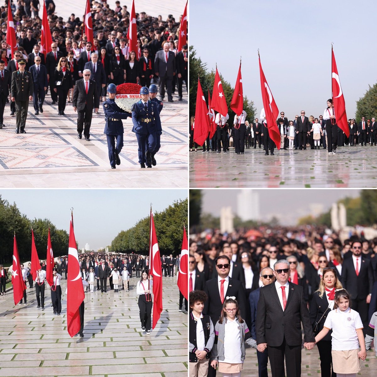 birkanaydn3's tweet photo. Büyük Önderimiz Mustafa Kemal Atatürk'ün en büyük mirası Cumhuriyetimizin 100. Yılında büyük bir gurur ve coşkuyla Anıtkabir’deydik!

Nice 100 yıllara! ❤️🇹🇷

#UğurluOlmak https://t.co/eBHmWO8yFg