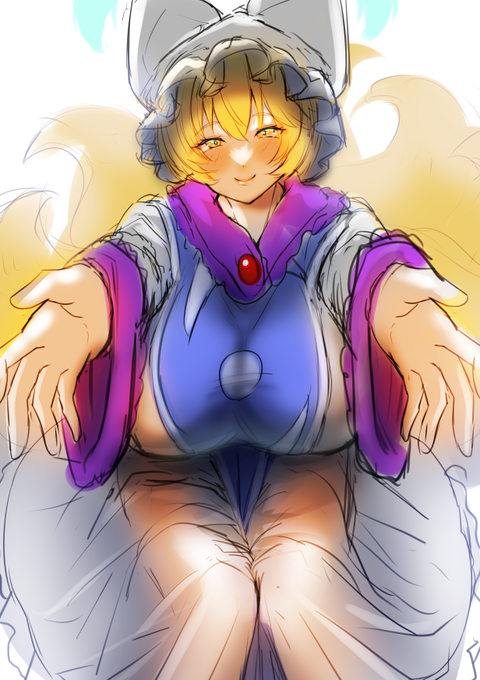 藍「はいっ..♡おいで♡、ギュッてしてあげる♡♡♡」