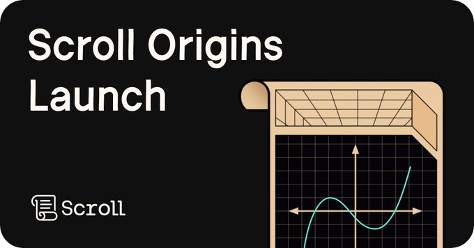 🌟🌟🌟Scroll Origins NFT喂饭级教程

Scroll是以太坊的原生 zkEVM 第 2 层解决方案，融资八千多万美金，昨晚宣布启动 Scroll Origins NFT，但是需要在Scroll主网部署合约，部署完成可以在 12 月 14 日铸造 NFT，很有可能是空投的凭证！

具体交互步骤👇👇👇