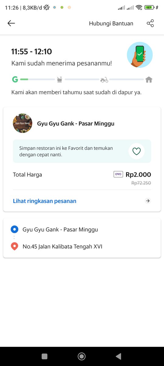 Ritzkyramadhan's tweet photo. @GrabID halo min kenapa ya padahal udah dpt promonya tpi mala cancel sendiri ? https://t.co/st8fLO7ZSu
