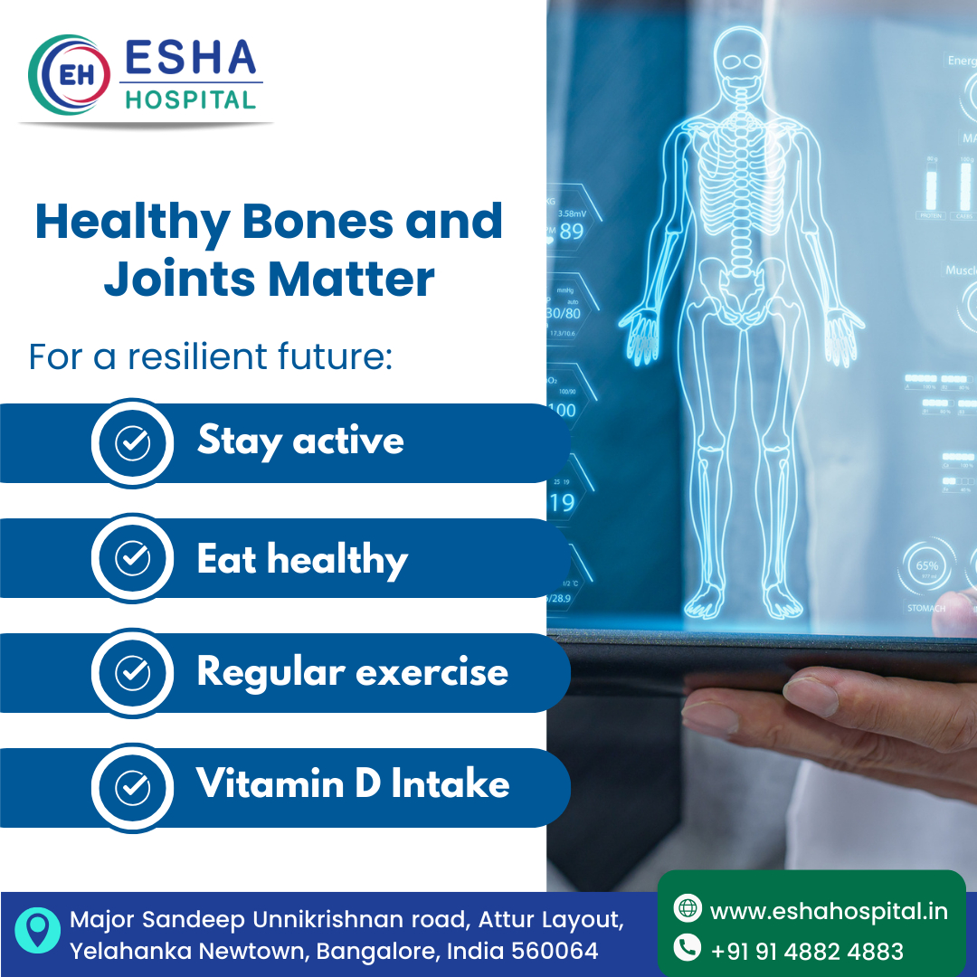 EshaHospitals's tweet photo. If you are concerned about your bones or joints, please contact Esha Hospitals today. 
For more info &amp; Consultation : https://t.co/VTMDjPwTvw

#treatment #Eathealthy #Regularexercise #VitaminD #bangalore #Eshahospital https://t.co/1AosxBJtYX