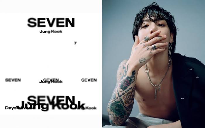 lmfaojungkook's tweet photo. proof that Jungkook's SEVEN is the most inorganic song ever : https://t.co/OvUzD2MHco