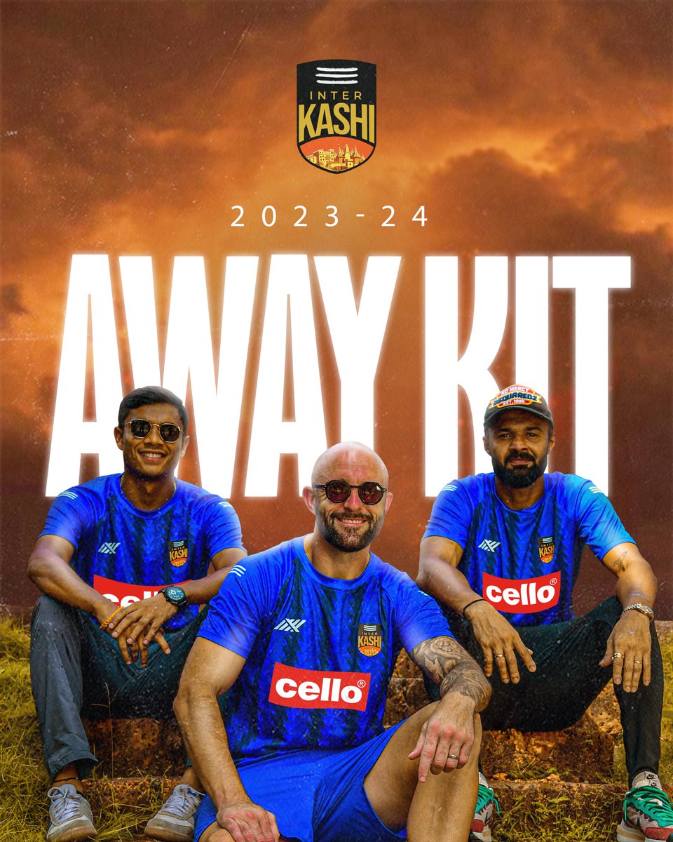 We know you have been waiting for this...

Presenting our Away Jersey for 2023-24 ft. our captains for the season!🥶💙

#InterKashi #ILeague #IndianFootball