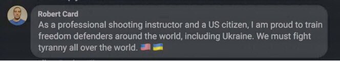 dm76208821's tweet photo. @POTUS Mr President,

In the aftermath of t execution of innocent people, new details on R. Card’s emerged ( below). 

Do you believe that t similarity between 2 of on the Ukraine’s issue has anything to do w ur dog biting agents and t grim future toward which we r headed?

@elonmusk https://t.co/jqHvTcyito