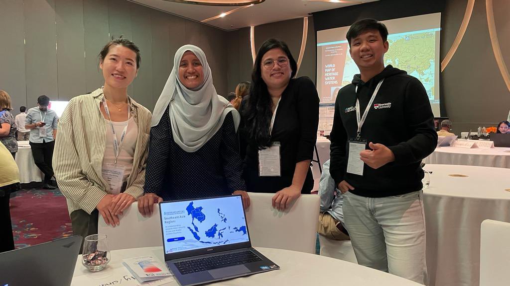 cindleis88's tweet photo. Engaging and lively session showcasing our interactive map on Southeast Asia region’s water security challenges and governance mapping, while mingling around fellow Hub colleagues with laughters and joy. So much fun! @GCRFWaterHub @NUMedMalaysia https://t.co/VDFdGymqd7