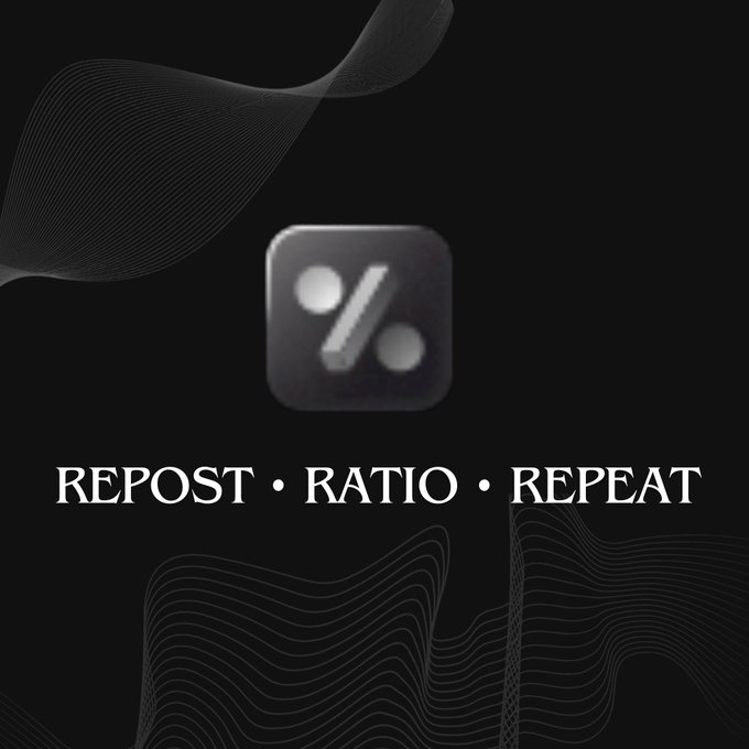 Airdrop 🪂

Cost 0$ 

time 30 Sec

Potensial Gain 2000$ + 

Join now 👇

Comment $RATIO 

That's it , Simple ? 🤑

Repost if you true farmer