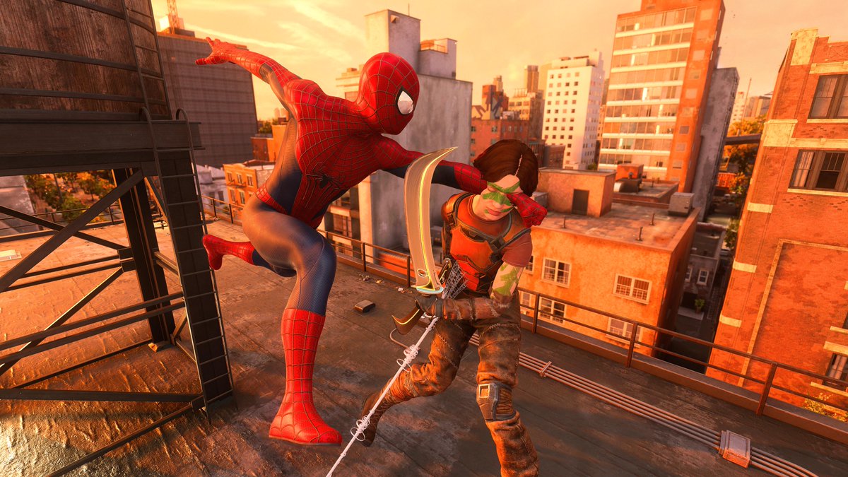 TorrenAttack's tweet image. #PS5Share, #MarvelsSpiderMan2 Spider-man doesn't kill.... Right