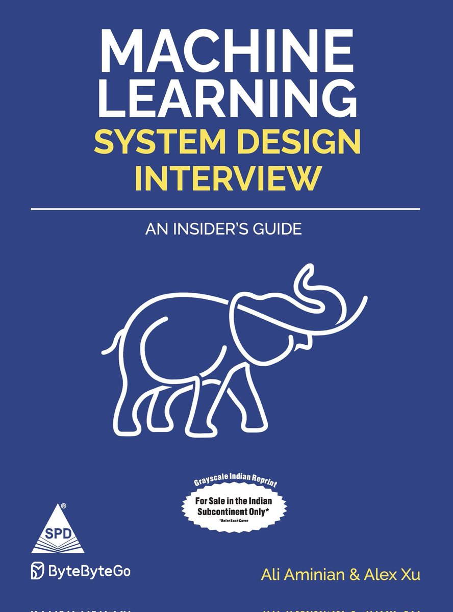 shroffpub's tweet photo. Indian Edition Releasing Soon !
Machine Learning System Design Interview by Ali Aminian & @alexxubyte @bytebytego
Pre-order now
https://t.co/PatBCz9uss
@AnalyticsVidhya @TCS
@thoughtworks @AccentureJobsIN
#mlinterviews #mlsystems #artificialintelligence #aiml #shroffpublidhers https://t.co/JtaU2iPynU