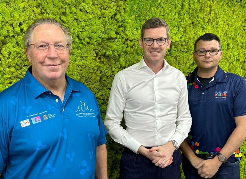Anthony Kicic (@dranthonykicic) on Twitter photo Awesome to have caught up with <a href="/AMA_WAPresident/">Dr Michael Page - AMA (WA) President</a> and colleagues with <a href="/stephen_stick/">Stephen Stick</a> to discuss #AMR and the potential of #phages. #WordPhageWeek. Spread the word!
<a href="/WalyanCentre/">Wal-yan Respiratory Research Centre</a> <a href="/telethonkids/">telethonkids</a> <a href="/CurtinUni/">Curtin University</a> <a href="/uwanews/">UWA</a> Awesome to have caught up with <a href="/AMA_WAPresident/">Dr Michael Page - AMA (WA) President</a> and colleagues with <a href="/stephen_stick/">Stephen Stick</a> to discuss #AMR and the potential of #phages. #WordPhageWeek. Spread the word!
<a href="/WalyanCentre/">Wal-yan Respiratory Research Centre</a> <a href="/telethonkids/">telethonkids</a> <a href="/CurtinUni/">Curtin University</a> <a href="/uwanews/">UWA</a>