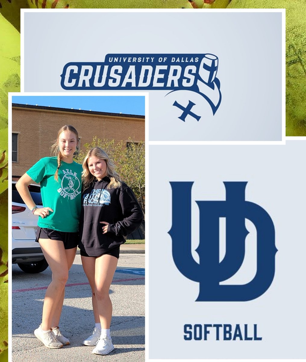 Excited and blessed to receive an offer to play the game I love at the next level at The University of Dallas! Bonus is I get to possibly play with my softball sister from HS <a href="/DanniW2024/">Danni Wangler ‘24- 1B/C/UTL</a> 
Thank you to Coach Novak for the great visit today!

@NTXBlaze18uWard
<a href="/azlesb/">Azle Lady Hornet Softball</a>