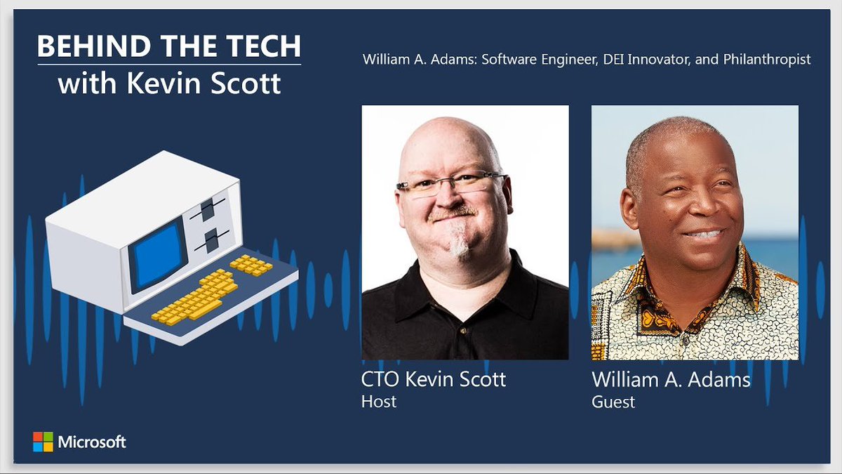 William A. Adams, Software Engineer, DEI Innovator, and Philanthropist

youtube.com/watch?v=np0P_U…