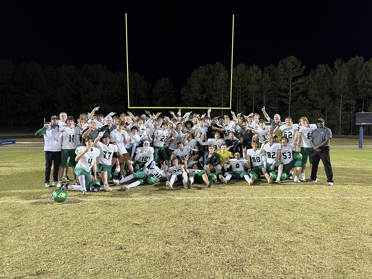 Couldn’t be more proud of our JV 🏈 Crusaders! 1-0 on the week! 5-0 in conference! And 10-0 on the season!!! CAP-6 Conference Champs!!!!!