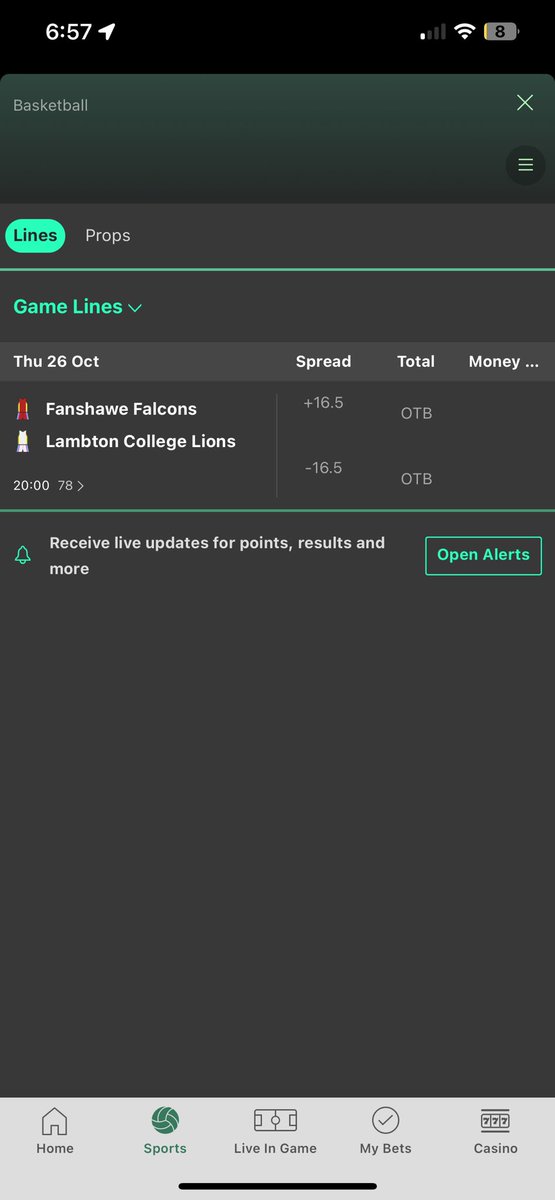 Ocaa betting is mod