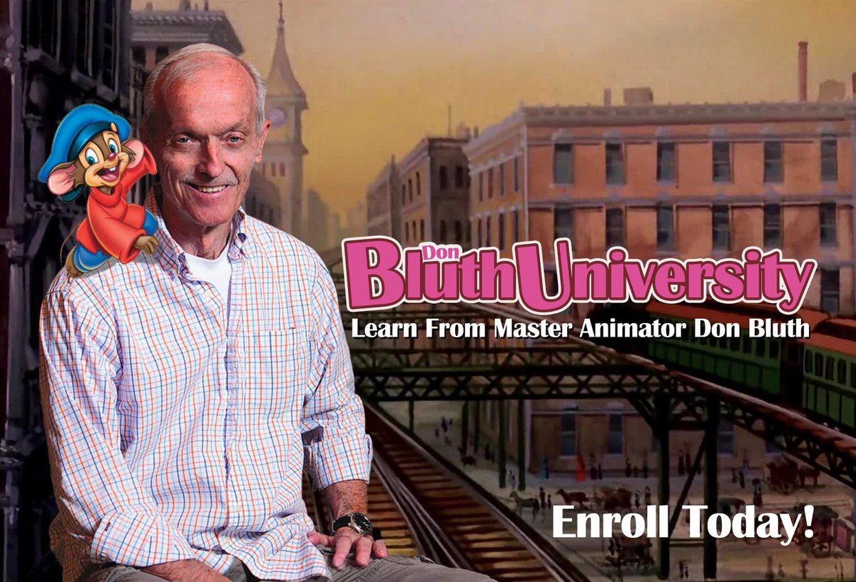 Learn from Master Animator & Director Don Bluth for a full year LIVE online! Classes start January, 2024. Enroll Today! donbluthuniversity.com