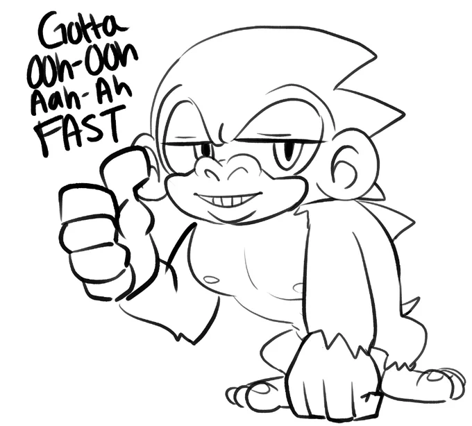 Chunky Hunky Monkey Sonic 🦍