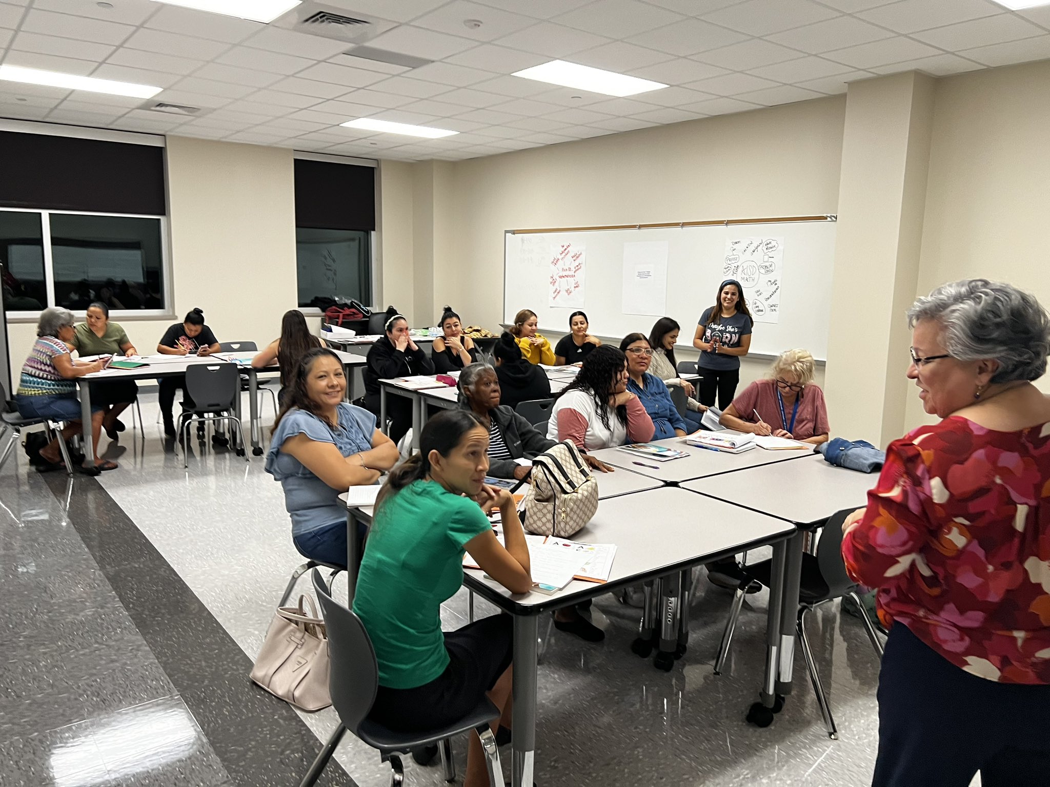 Waitlist open as parents fill Alvin ISD's free English as a second language  class