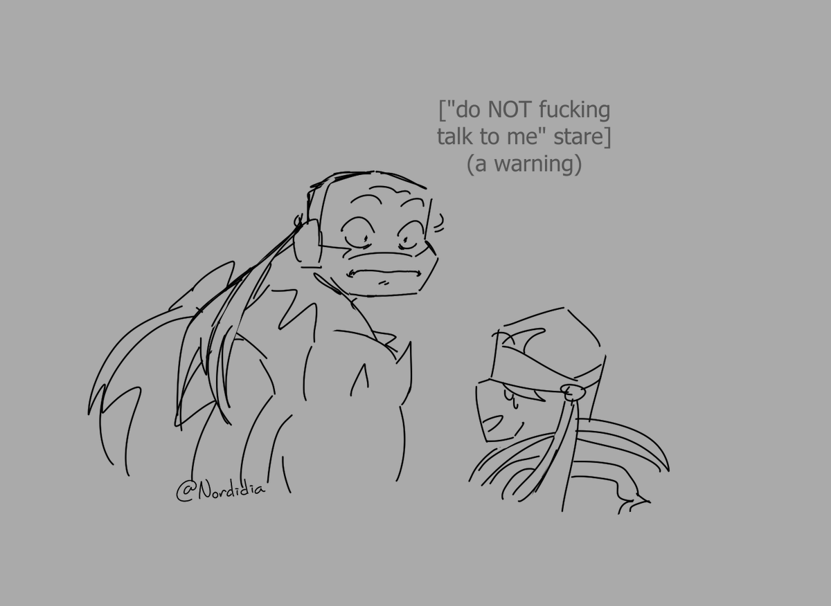 nordidia's tweet photo. raphie doodles from a rage filled day

(first one is the only kinda /srs one, u can laugh i promise bc if this wasnt me i'd laugh my ass off /pos)
i had to project. also i love my friends sorry i yelled at yall xx
#rottmnt https://t.co/Us0LzIAV15