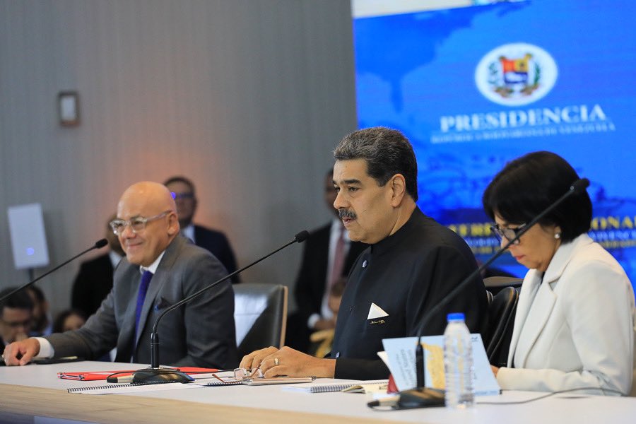 La Conferencia Nacional por el Diálogo, la Paz y la Convivencia convocada por el Pdte. @NicolasMaduro ha sido un evento histórico y de suma importancia para Venezuela. Este espacio reunió a los más amplios sectores de la vida nacional, a fin de respaldar los Acuerdos de Barbados.…