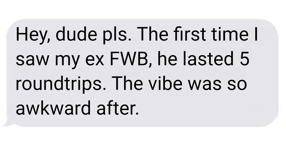 TabooTextsx's tweet photo. Can't help but 😳 at this relatable story! 😂 Who else has had an awkward encounter with an ex? Drop your funny stories below! 👇 #ExEncounters #AwkwardVibes #Fridaynightfunkinmod https://t.co/xXCiZBsyeZ