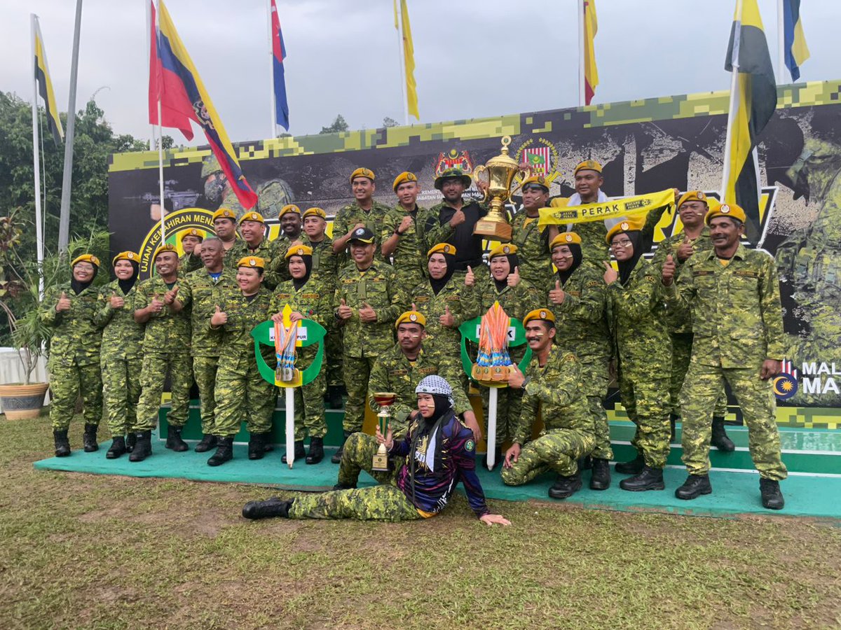 Live UKMR-K : Kontijen RELA Negeri Perak telah berada di tempat pertama keseluruhan.. Tahniah &amp; Alhamdulillah ✅ Anda hebat 🏆

💪🏼💪🏼 "Perak Mari Tarak Sombong" 👍🏼👍🏼

#SetiaBerbakti
#MalaysiaMadani