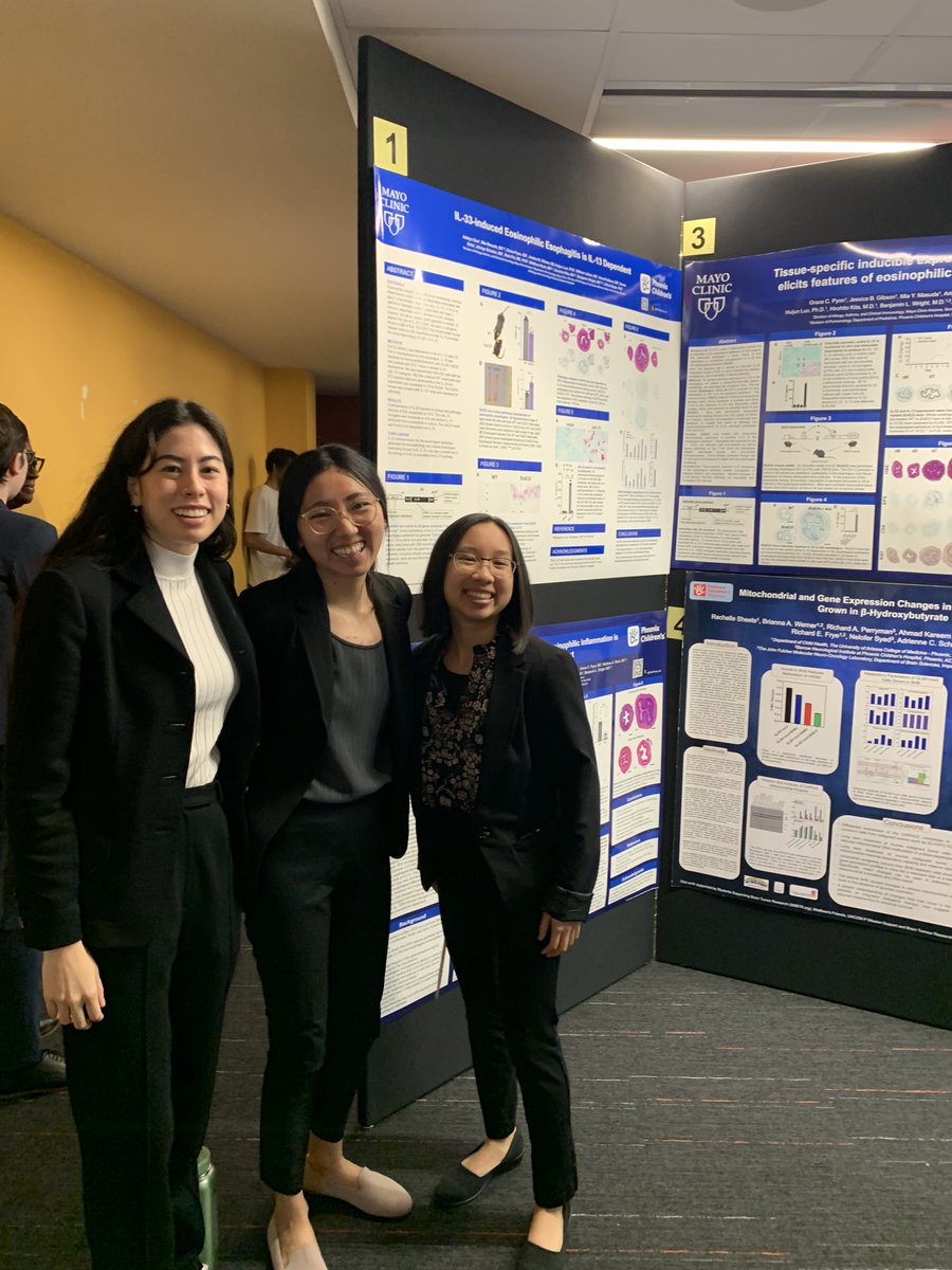 Wright Doyle Lab (@wrightdoyle_lab) on Twitter photo <a href="/WrightDoyle_lab/">Wright Doyle Lab</a> represents <a href="/PhxChildrens/">Phoenix Children's</a> Research Day. Congrats to Adelyn Dao, Arina Putikova, and Grace Pyon for their excellent poster presentations on #eosinophilicesophagitis. <a href="/WrightDoyle_lab/">Wright Doyle Lab</a> represents <a href="/PhxChildrens/">Phoenix Children's</a> Research Day. Congrats to Adelyn Dao, Arina Putikova, and Grace Pyon for their excellent poster presentations on #eosinophilicesophagitis.