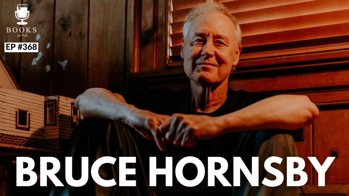 EP #368 - @brucehornsby Come to hear Bruce's thoughts on the 25th anniversary of Spirit Trail, playing w/ the @GratefulDead, @jerrygarcia's influence, & getting sampled by @2PAC. Stay for him singing a few lines of 'Low' by @TheBandCracker. PODCAST: booksonpod.com/books/bruce-ho…