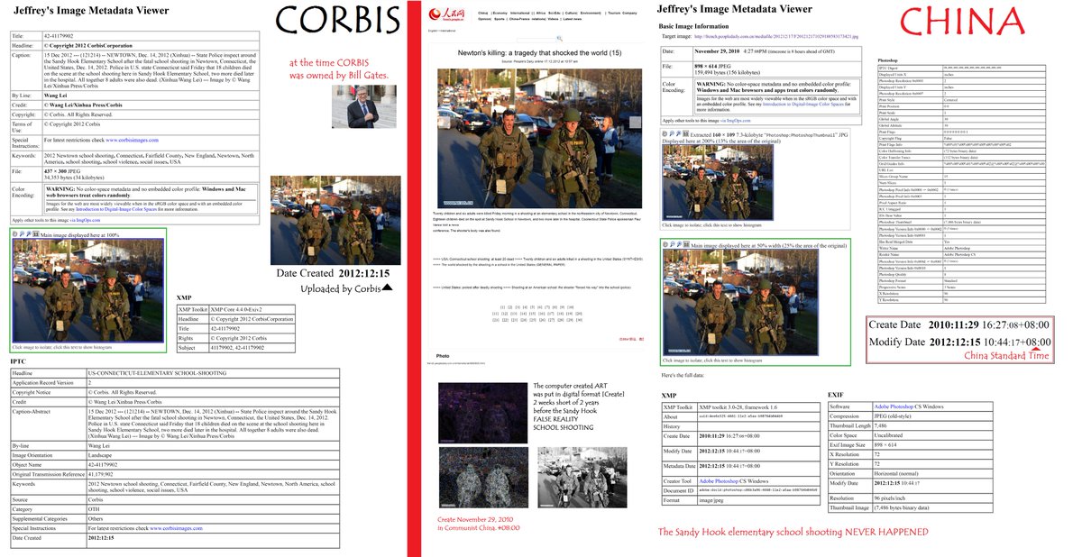 Donna_In_Heaven's tweet image. Connecticut State Police reported the #SandyHook deaths? #Problem The on-scene images of the CSP existed in China before the shooting as did FBI images. "Maine"🐂💩another, FALSE REALITY CREATED WITH GRAPHICS. #ProcessThis Characters have Fictious Names &amp;amp; Fabricated Histories.