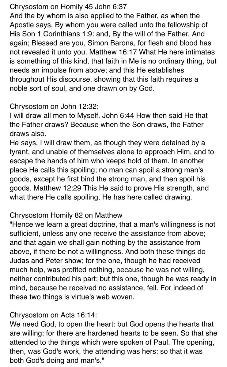 gowdy_luke's tweet photo. Another question for Provisionists: Since it is obvious what Leighton Flowers will not stop saying false things about the history of the church (pic1), what will you do when you have knowledge to the contrary, like we see in the quotes of Chrysostom(pic2)?

Why not be honest? https://t.co/Br9Li2Pz8z