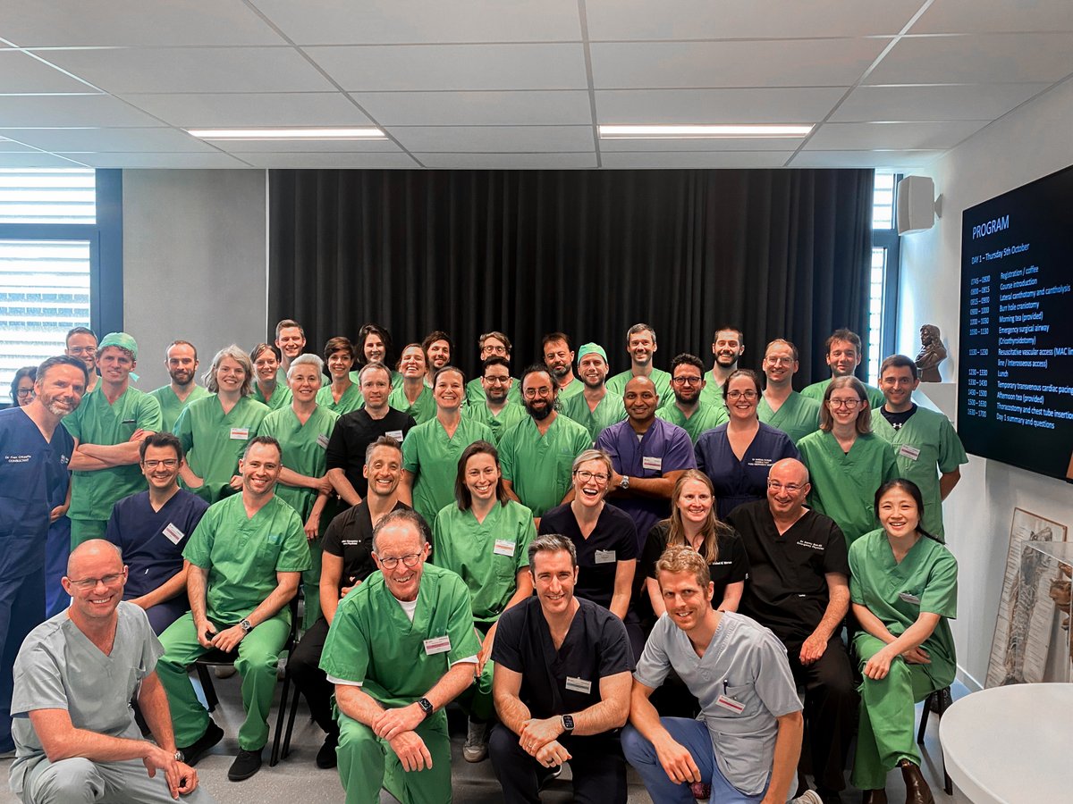 EmergEdu's tweet photo. 🌍✈️ It’s been a whirlwind month for #TheProceduresCourse, starting on location in Cambridge, UK and Leuven, Belgium and finishing with a world-record 16 Mildreds* at the Melbourne course this week. 

A huge shout-out to our incredible faculty members as always for their unwavering dedication, imparting their invaluable insights, tricks, and procedural pearls to the fantastic 88 participants across these three phenomenal courses! 🌟  It doesn’t end here though, next stop: Vienna, Austria on Nov 30 – Dec 1 for the final course of 2023.

We've had a couple of unexpected openings for this intake, so if you're eager to join the experience, reach out or register here: https://t.co/MNkaVxL1vX  

*resuscitative hysterotomy models  

#TPC #MedED #CME