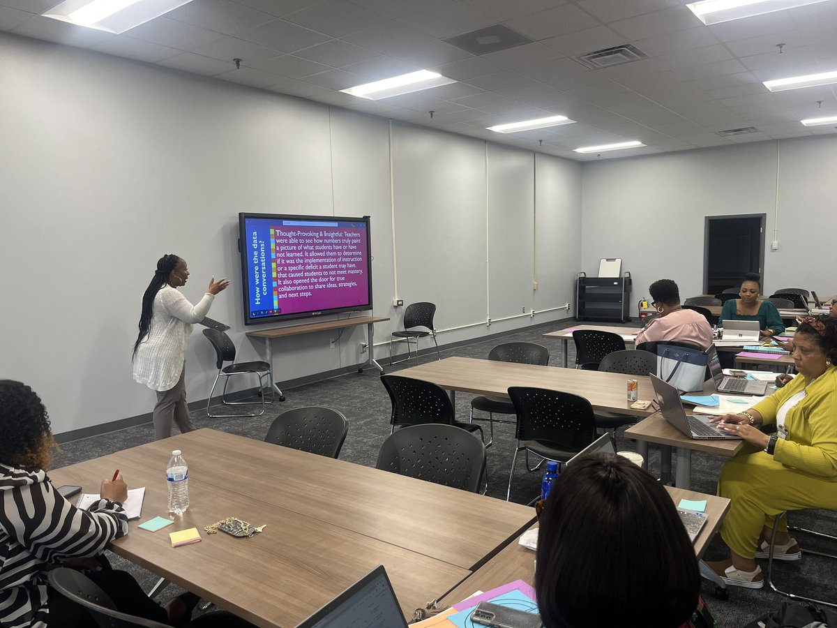 OlenaSFloore's tweet photo. Academic coaches support teachers every day! This group is always ready to learn as well. Today, we worked on Data and Curriculum Coaching, Tier 2 and 3 Interventions, and Supporting teachers with Narrative Writing! Thank you District Coaches for a great clinic! https://t.co/ZPGpiOPUcx