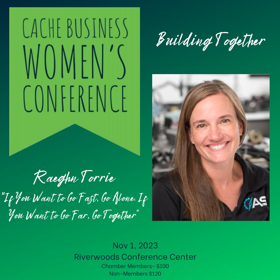 cachechamber's tweet photo. Are you attending the Cache Business Women's Conference? If not, here are some great speakers you will miss. P.S. It's not too late to register. https://t.co/hUqgJbMaqA
#womenwholead #cbwc #cachevalleychamber https://t.co/8cbltN6znL