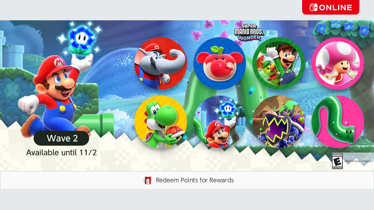 Nintendo Everything on X: Nintendo Switch Online adds Super Mario Bros.  Wonder icons   / X