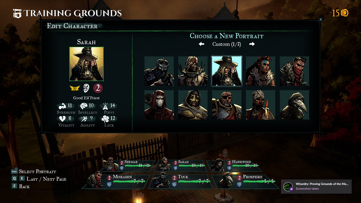 DigitalEclipse's tweet photo. Our friends at @RedHookStudios have created a @DarkestDungeon II character portrait pack for #Wizardry PGMO! Huzzah and thank you! ⚔️

Grab the images and instructions on how to add them here: https://t.co/5bYsRArl0N

https://t.co/sfxZ9uXFTW
https://t.co/GV8G98YZyp https://t.co/FwOT6awL8Q