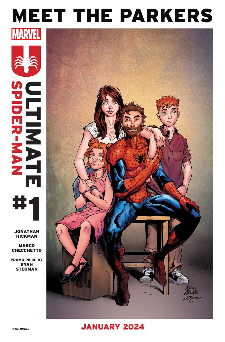FalaAnimalSite's tweet photo. Novo Universo Ultimate: Homem-Aranha e Mary Jane estão casados e têm filhos!
https://t.co/BNbYw4f3sm
Faça suas compras na Amazon através do nosso link: https://t.co/Uz1Cs7I7aK
#homemaranha #marvel #spiderman #ryanstegman #elizabethtorque #superheroes #ultimatespiderman https://t.co/x7p4BmCg3j