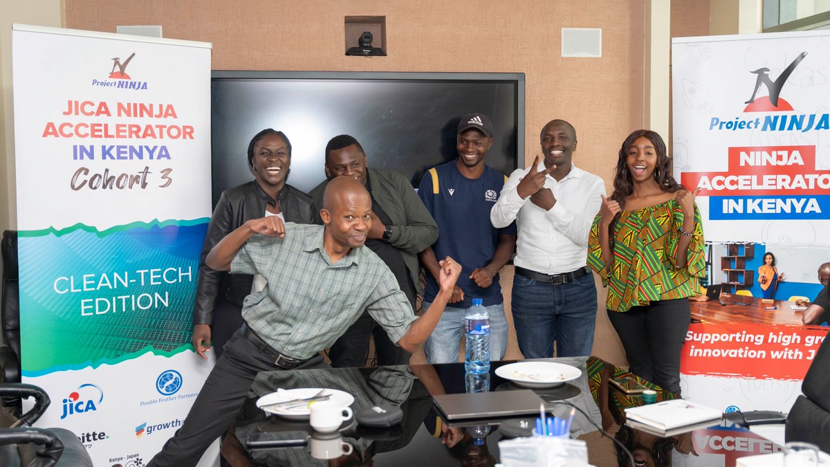 jica_ninja's tweet photo. Unleashing Business Titans!
@Baridike, @MaziMobility, Mega Gas, YCS Solutions, &amp; @TimaoGroup just aced a sales &amp; growth hacking session!
Learning from @sbonnotte, founder of @Accellance1. Stay tuned for @jica_ninja updates with @jica_direct_en!
#JICA #ProjectNINJA #startups https://t.co/DXmwAqYOcs