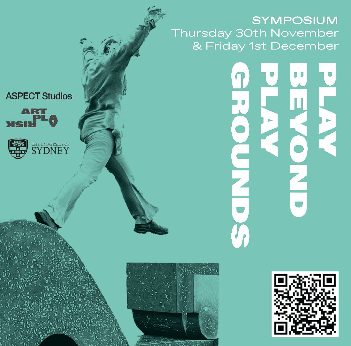 🚨New Event @SSSHARC - PLAY BEYOND PLAY GROUNDS! Join us for a two-day symposium to explore urban play in our increasingly high-density cities. Register Now 👉artplayrisk.com.au/symposium