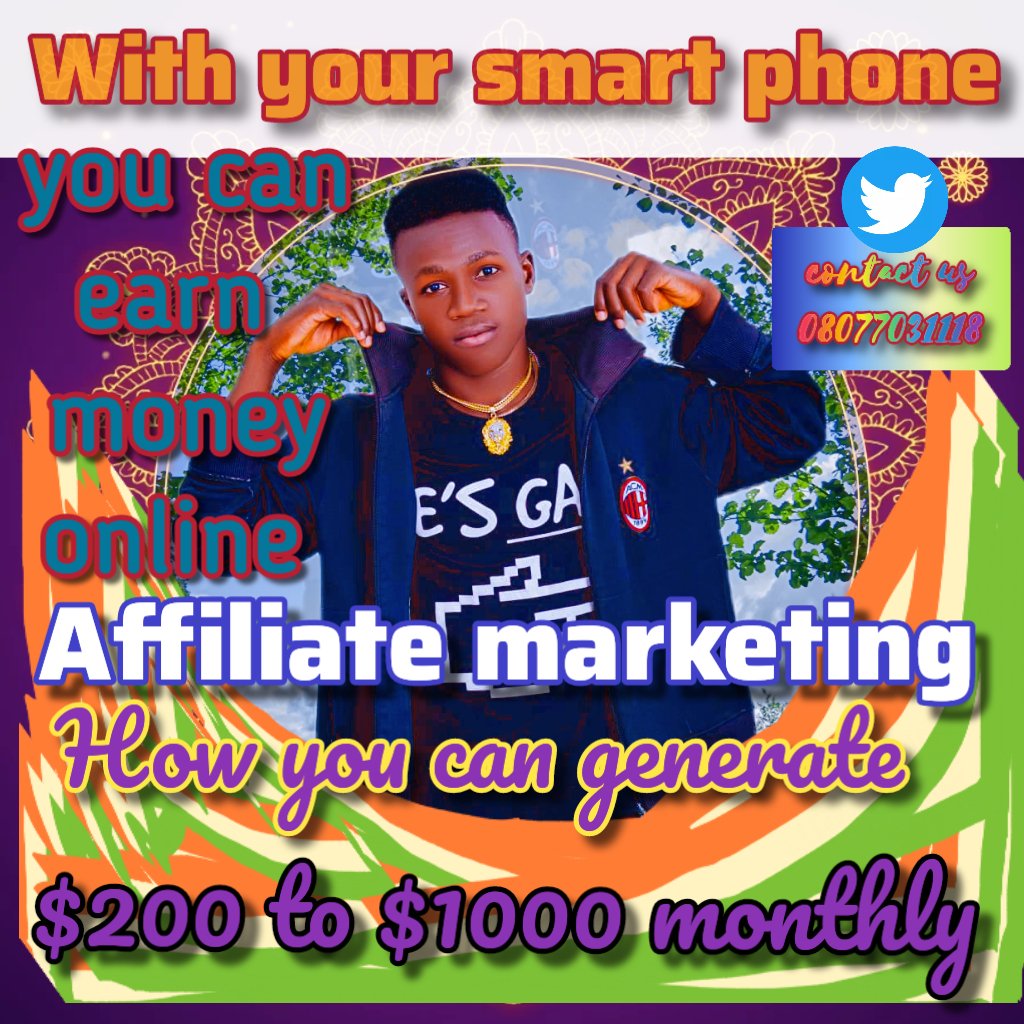 Princedemiana's tweet image. Making money is a good decision,
Do you know you can make money online just using your WhatsApp app, Affiliate marketing have many products that can help you make money online 🥰, if you are not on Affiliate marketing, my bro my sister you are missing a lot🥰
#moneymakingmachine