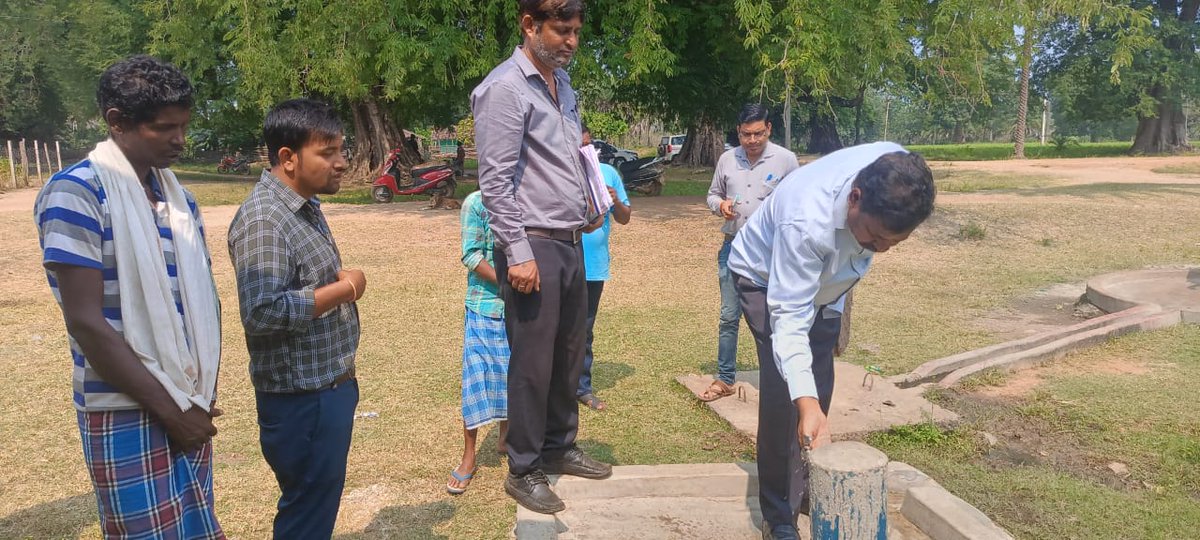 JJMNarayanpur's tweet image. Inspecting #JJM works, works quality, #FHTC constructions, interactive mtng with the stakeholders on JJM works &amp;amp; #HarGjarJal, verifying schools &amp;amp; Anganwadis for water &amp;amp; toilet facilities, O&amp;amp;M preparedness, VWSC, FTKs ISA &amp;amp; IEC activities, #SBMG activities etc .

#JJM #JAL
