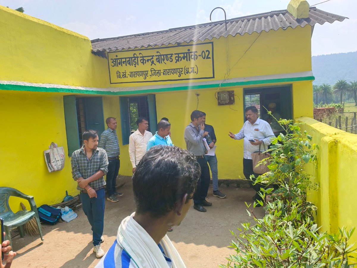 JJMNarayanpur's tweet image. Inspecting #JJM works, works quality, #FHTC constructions, interactive mtng with the stakeholders on JJM works &amp;amp; #HarGjarJal, verifying schools &amp;amp; Anganwadis for water &amp;amp; toilet facilities, O&amp;amp;M preparedness, VWSC, FTKs ISA &amp;amp; IEC activities, #SBMG activities etc .

#JJM #JAL