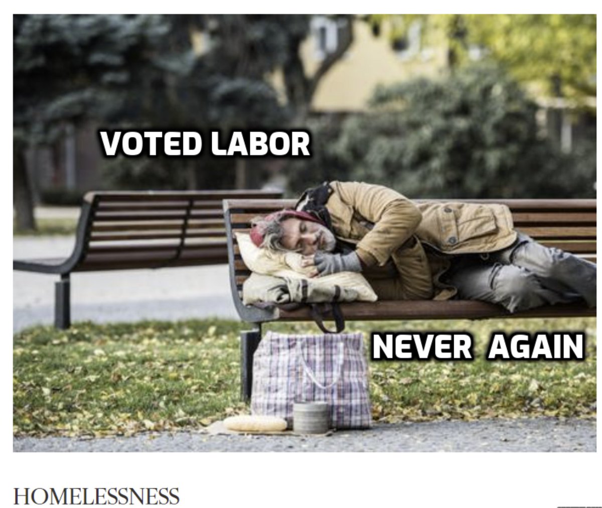 MrsS2023's tweet photo. Breaking news. Australia.

Homelessness and poverty hits an all-time record high over the last 18 months.

Well done #Albo 

$1 Billion to Ukraine.... Nothing to Aussies

Voters get your baseball bats ready

#KickThisMobOut https://t.co/22j15rfifG