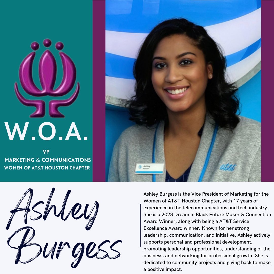 WOA_Houston's tweet photo. Meet the Board of Women of AT&amp;T - Houston Chapter. (cont..) https://t.co/ke1ssbwqr3
